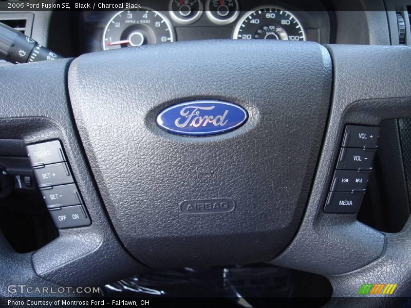 Black / Charcoal Black 2006 Ford Fusion SE