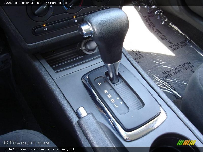 Black / Charcoal Black 2006 Ford Fusion SE