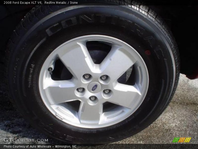 Redfire Metallic / Stone 2008 Ford Escape XLT V6