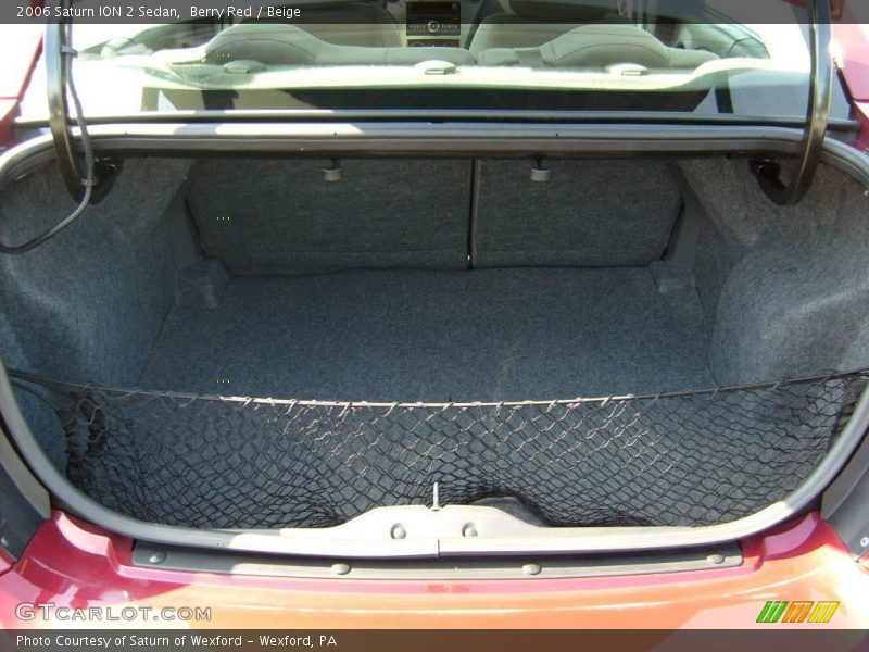 Berry Red / Beige 2006 Saturn ION 2 Sedan