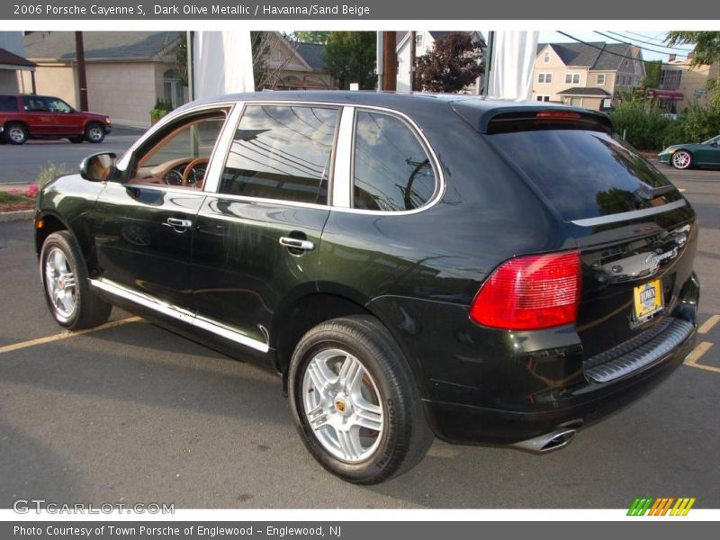 Dark Olive Metallic / Havanna/Sand Beige 2006 Porsche Cayenne S