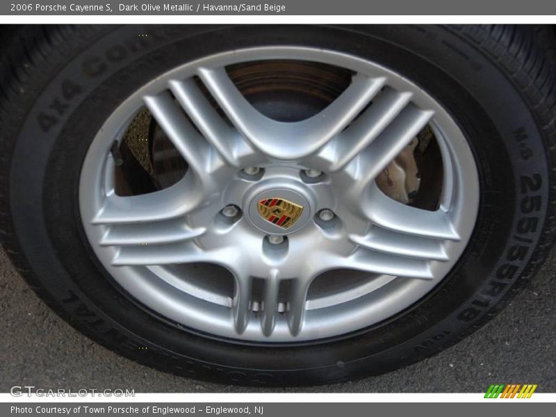 Dark Olive Metallic / Havanna/Sand Beige 2006 Porsche Cayenne S