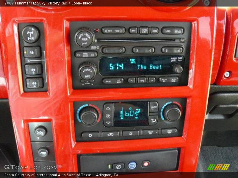Victory Red / Ebony Black 2007 Hummer H2 SUV