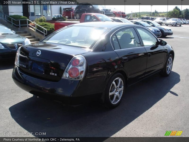 Super Black / Frost Gray 2005 Nissan Altima 2.5 S