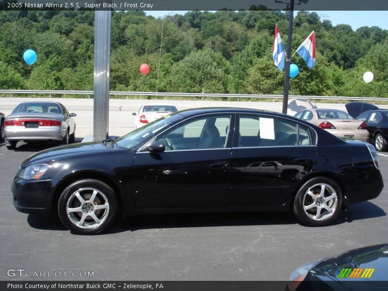 Super Black / Frost Gray 2005 Nissan Altima 2.5 S