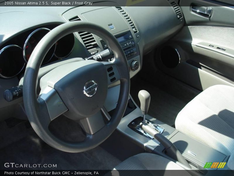 Super Black / Frost Gray 2005 Nissan Altima 2.5 S