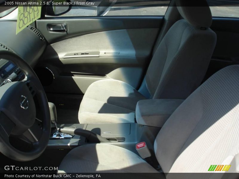 Super Black / Frost Gray 2005 Nissan Altima 2.5 S