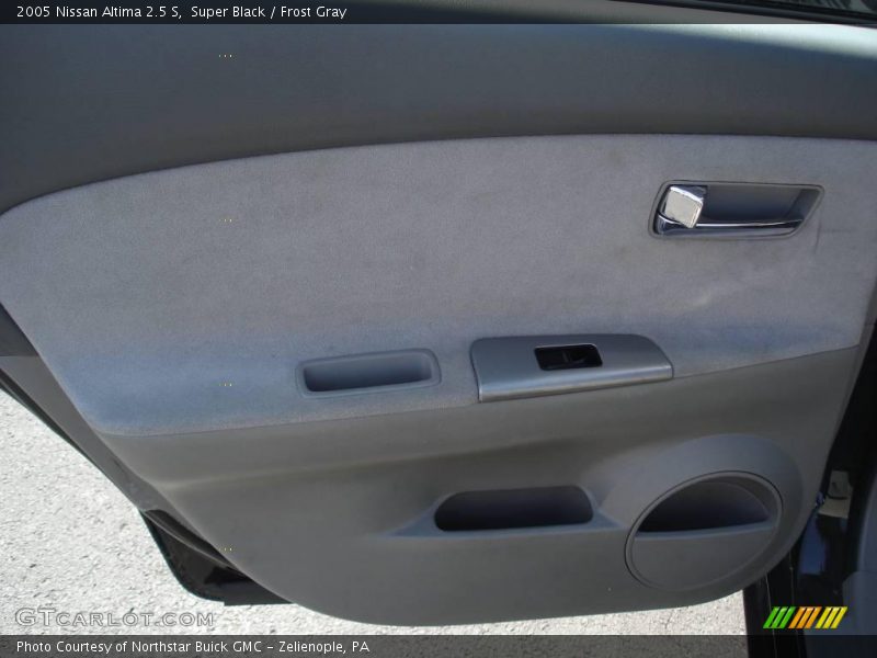 Super Black / Frost Gray 2005 Nissan Altima 2.5 S