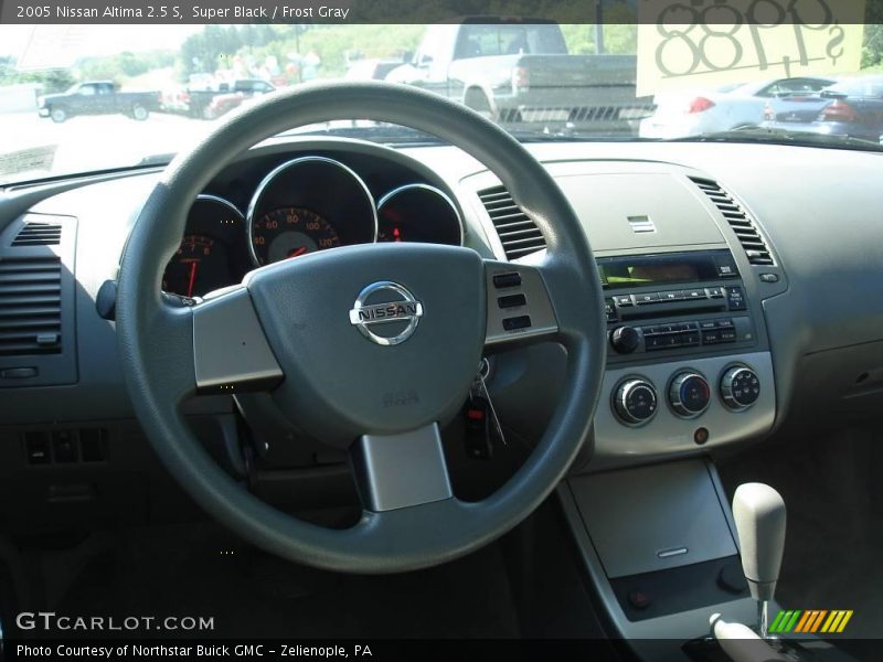 Super Black / Frost Gray 2005 Nissan Altima 2.5 S