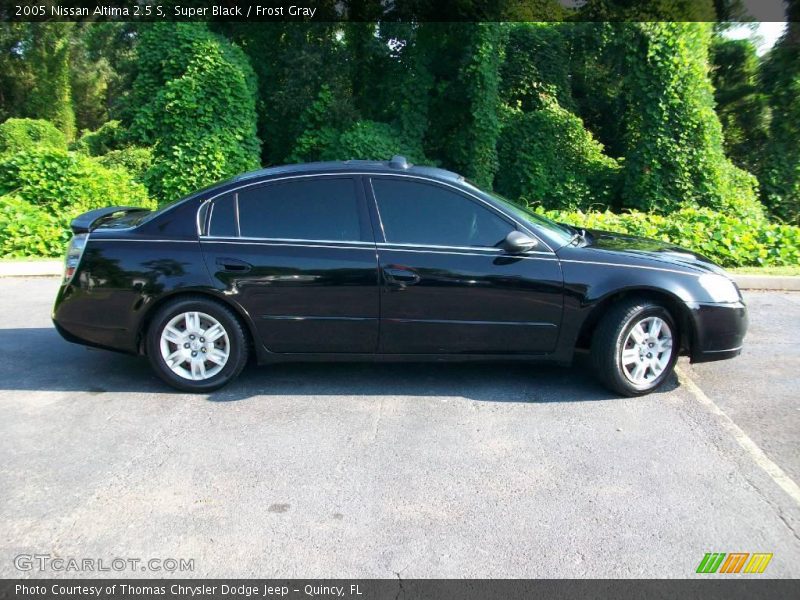Super Black / Frost Gray 2005 Nissan Altima 2.5 S