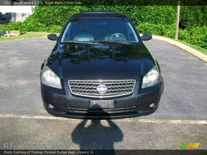 Super Black / Frost Gray 2005 Nissan Altima 2.5 S