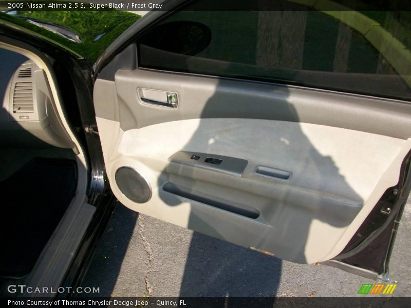 Super Black / Frost Gray 2005 Nissan Altima 2.5 S