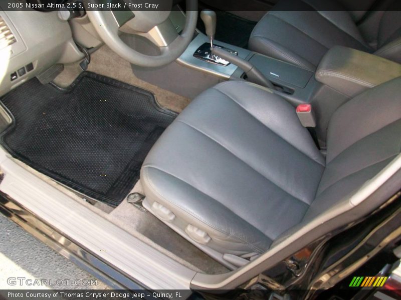 Super Black / Frost Gray 2005 Nissan Altima 2.5 S