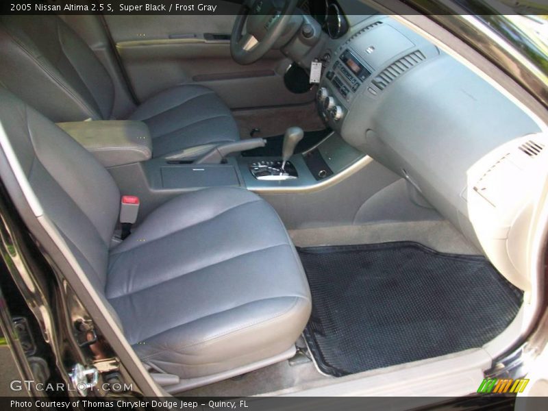 Super Black / Frost Gray 2005 Nissan Altima 2.5 S