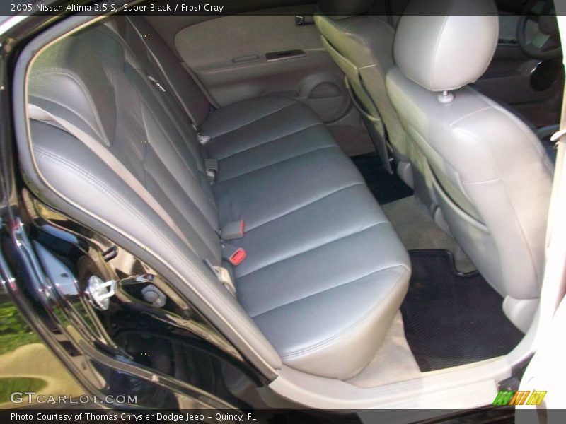 Super Black / Frost Gray 2005 Nissan Altima 2.5 S