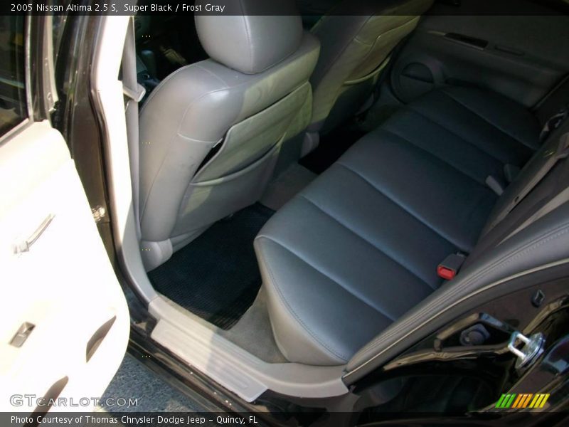 Super Black / Frost Gray 2005 Nissan Altima 2.5 S