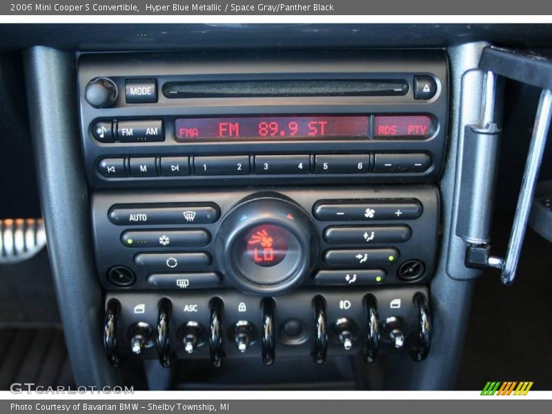 Hyper Blue Metallic / Space Gray/Panther Black 2006 Mini Cooper S Convertible