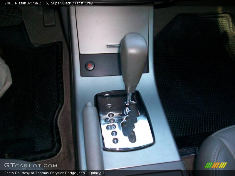 Super Black / Frost Gray 2005 Nissan Altima 2.5 S
