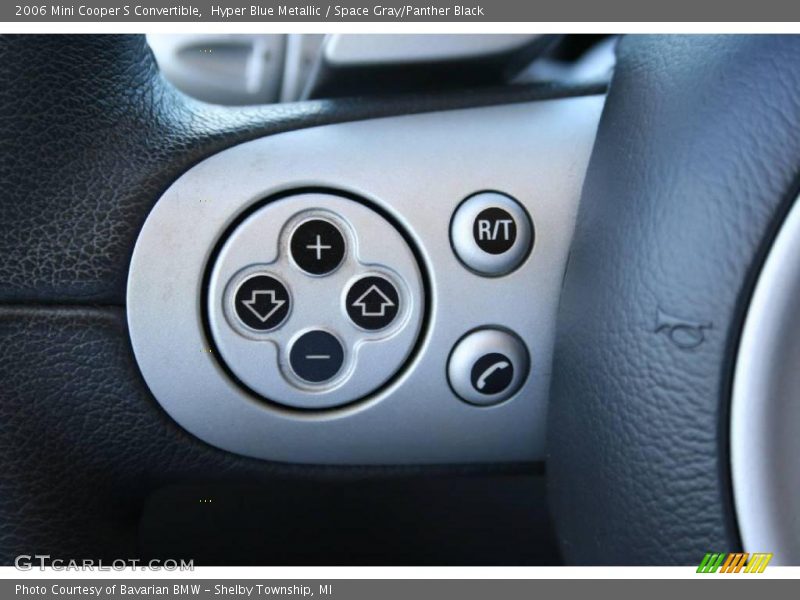 Hyper Blue Metallic / Space Gray/Panther Black 2006 Mini Cooper S Convertible