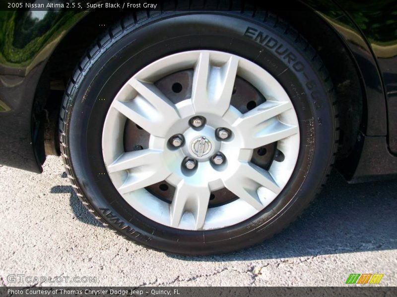Super Black / Frost Gray 2005 Nissan Altima 2.5 S