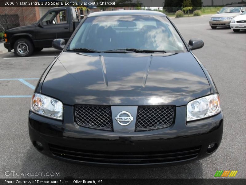 Blackout / Charcoal 2006 Nissan Sentra 1.8 S Special Edition