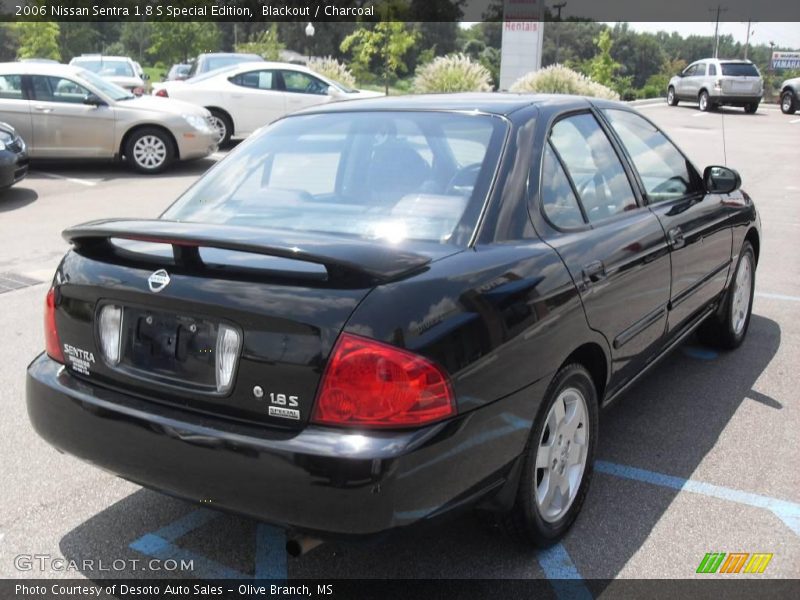 Blackout / Charcoal 2006 Nissan Sentra 1.8 S Special Edition