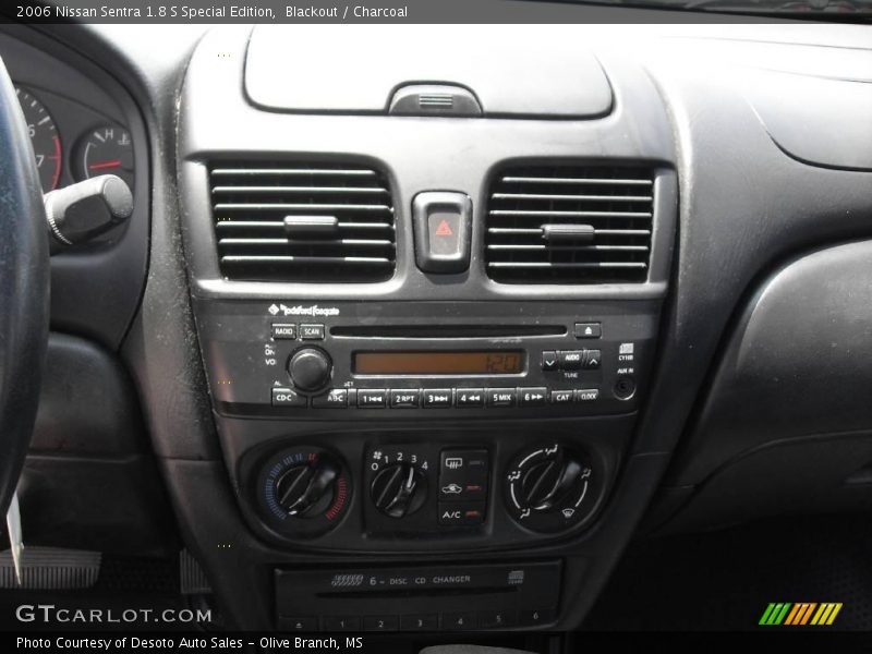 Blackout / Charcoal 2006 Nissan Sentra 1.8 S Special Edition