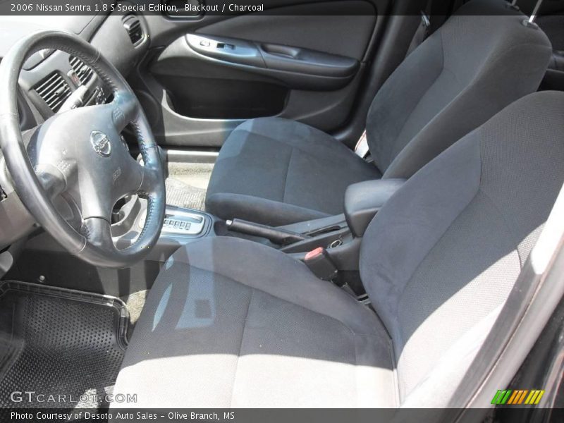 Blackout / Charcoal 2006 Nissan Sentra 1.8 S Special Edition