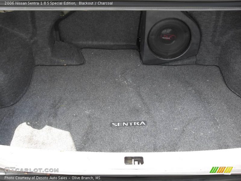 Blackout / Charcoal 2006 Nissan Sentra 1.8 S Special Edition
