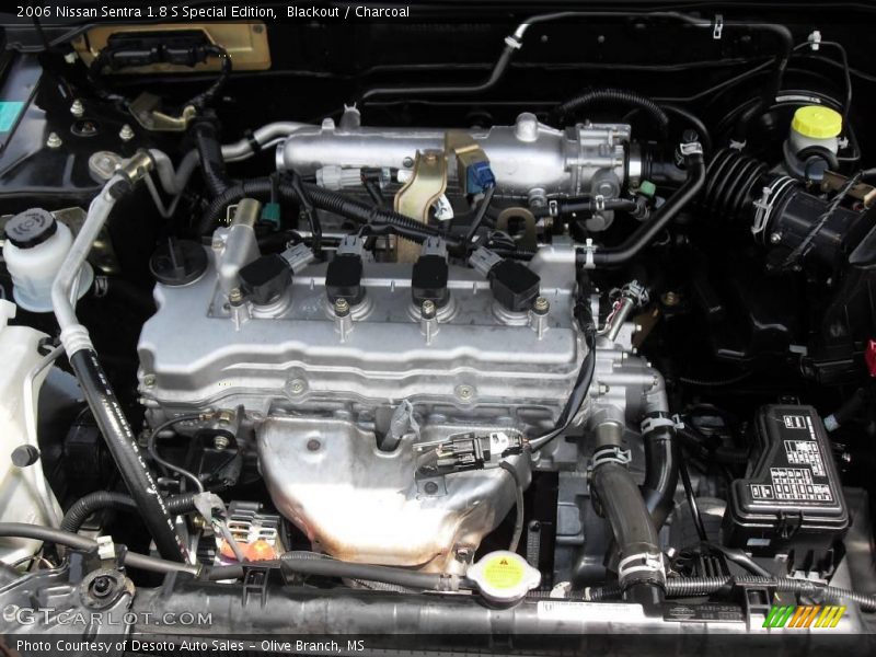 Blackout / Charcoal 2006 Nissan Sentra 1.8 S Special Edition