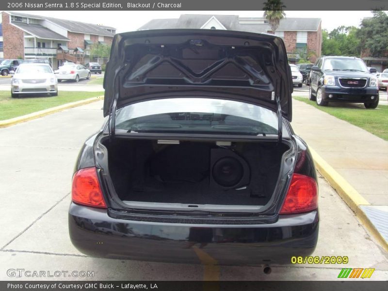 Blackout / Charcoal 2006 Nissan Sentra 1.8 S Special Edition