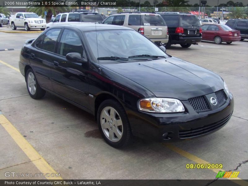 Blackout / Charcoal 2006 Nissan Sentra 1.8 S Special Edition
