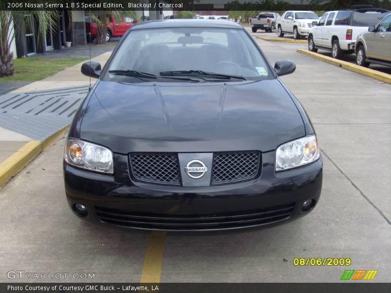 Blackout / Charcoal 2006 Nissan Sentra 1.8 S Special Edition