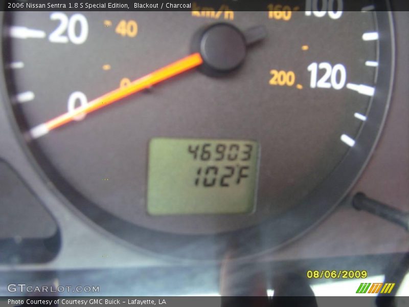 Blackout / Charcoal 2006 Nissan Sentra 1.8 S Special Edition