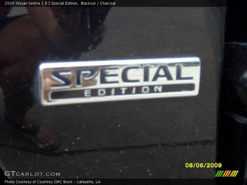 Blackout / Charcoal 2006 Nissan Sentra 1.8 S Special Edition