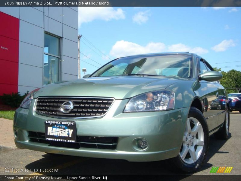 Mystic Emerald Metallic / Blond 2006 Nissan Altima 2.5 SL