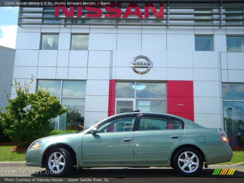 Mystic Emerald Metallic / Blond 2006 Nissan Altima 2.5 SL