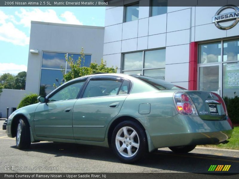 Mystic Emerald Metallic / Blond 2006 Nissan Altima 2.5 SL