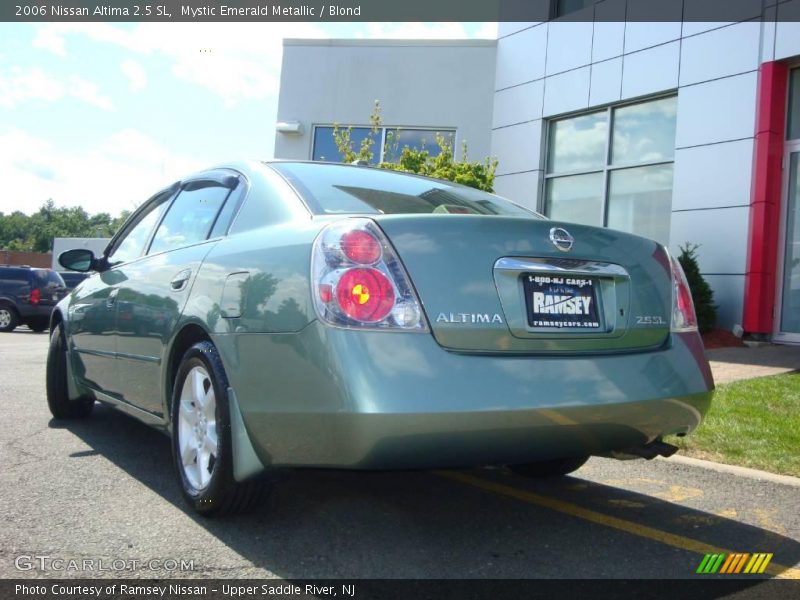 Mystic Emerald Metallic / Blond 2006 Nissan Altima 2.5 SL