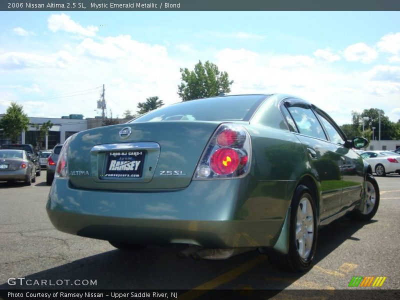 Mystic Emerald Metallic / Blond 2006 Nissan Altima 2.5 SL