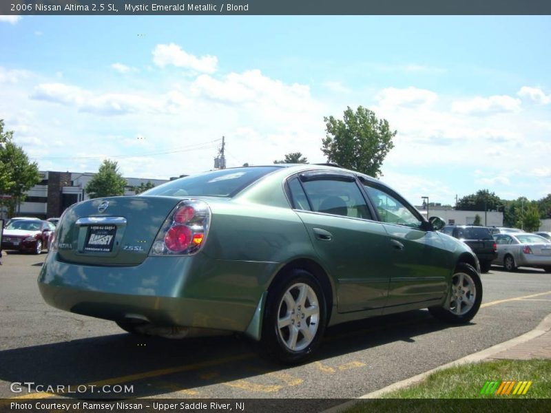 Mystic Emerald Metallic / Blond 2006 Nissan Altima 2.5 SL