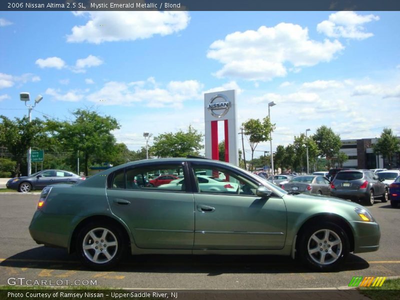 Mystic Emerald Metallic / Blond 2006 Nissan Altima 2.5 SL