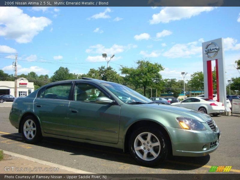 Mystic Emerald Metallic / Blond 2006 Nissan Altima 2.5 SL