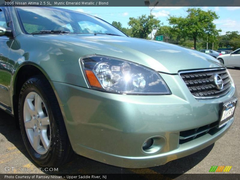 Mystic Emerald Metallic / Blond 2006 Nissan Altima 2.5 SL