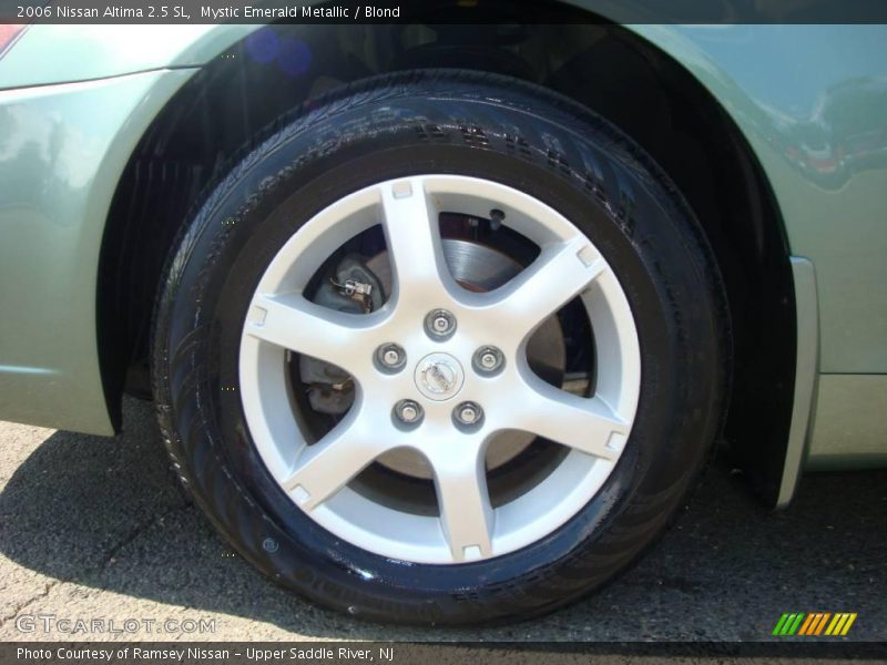 Mystic Emerald Metallic / Blond 2006 Nissan Altima 2.5 SL