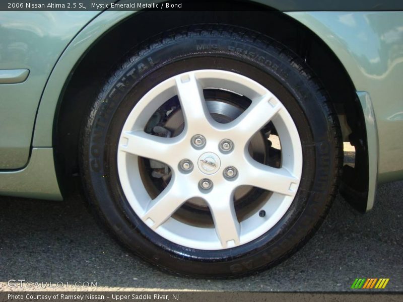 Mystic Emerald Metallic / Blond 2006 Nissan Altima 2.5 SL