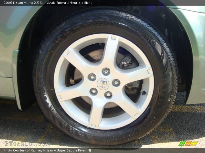 Mystic Emerald Metallic / Blond 2006 Nissan Altima 2.5 SL