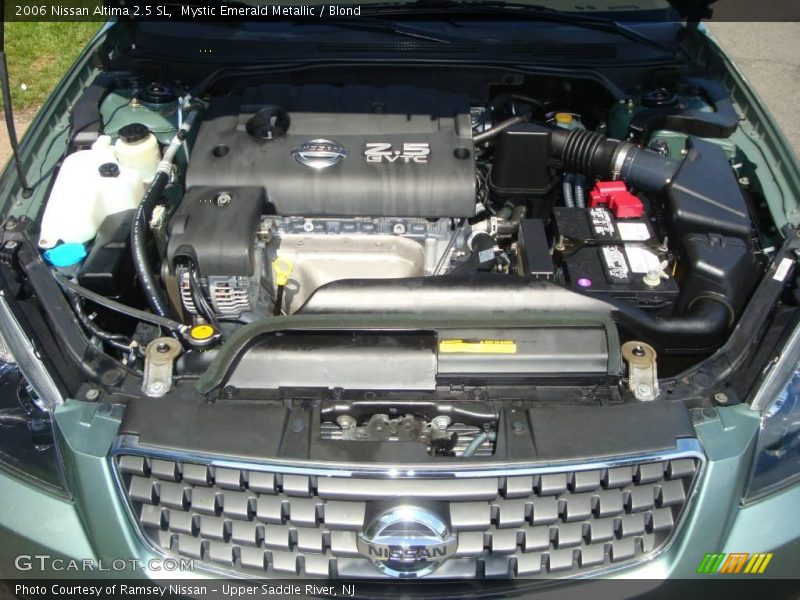 Mystic Emerald Metallic / Blond 2006 Nissan Altima 2.5 SL