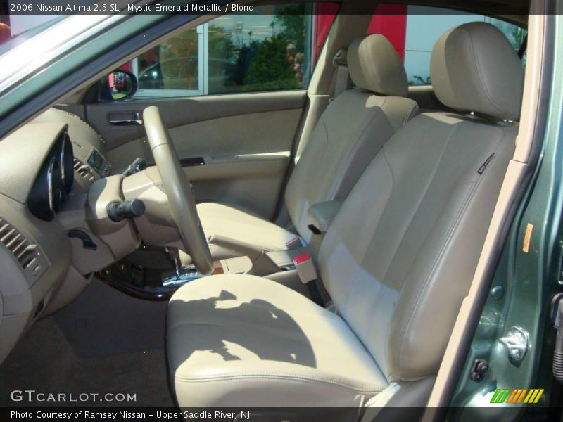 Mystic Emerald Metallic / Blond 2006 Nissan Altima 2.5 SL