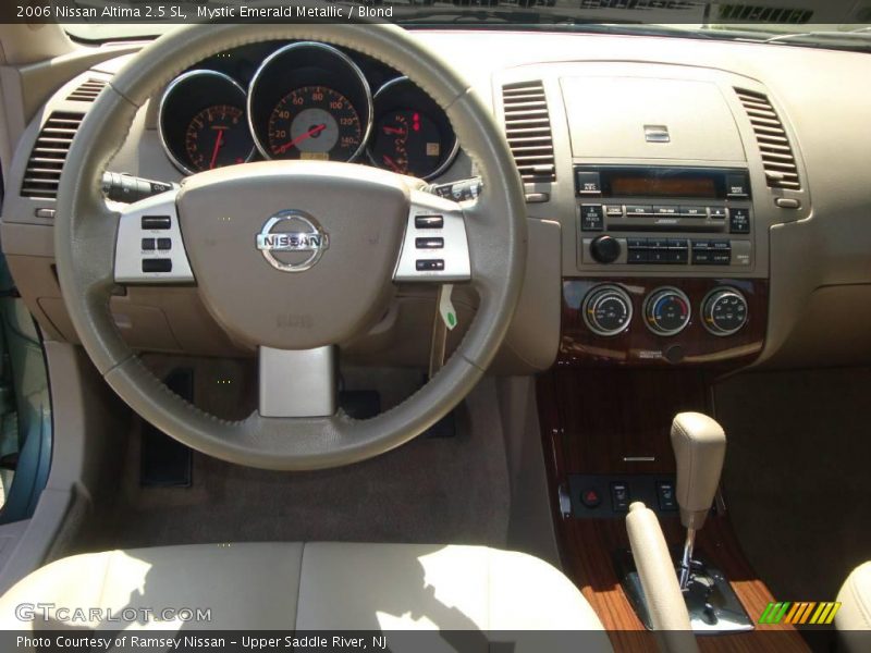 Mystic Emerald Metallic / Blond 2006 Nissan Altima 2.5 SL